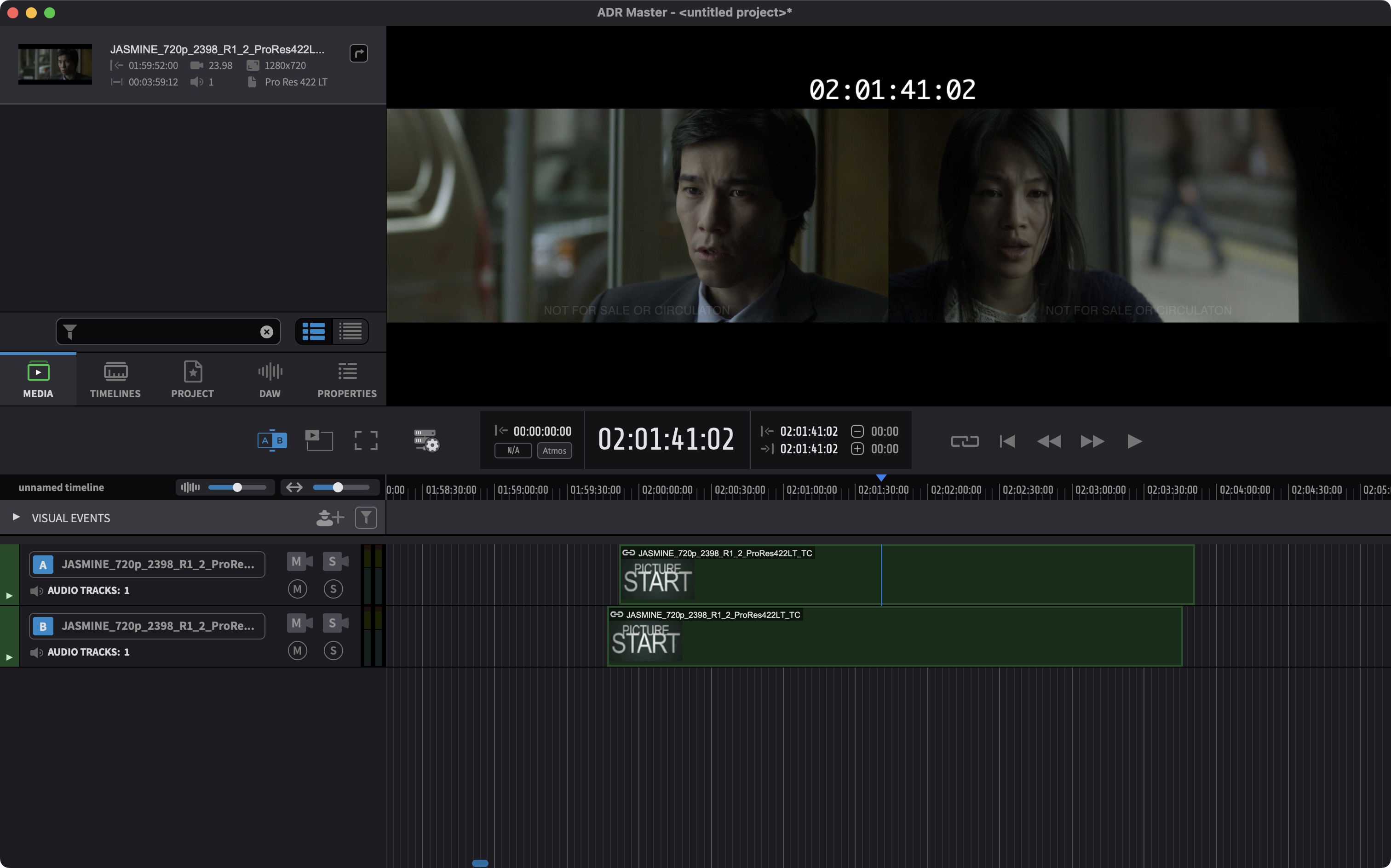 Side-by-Side Playback Mode