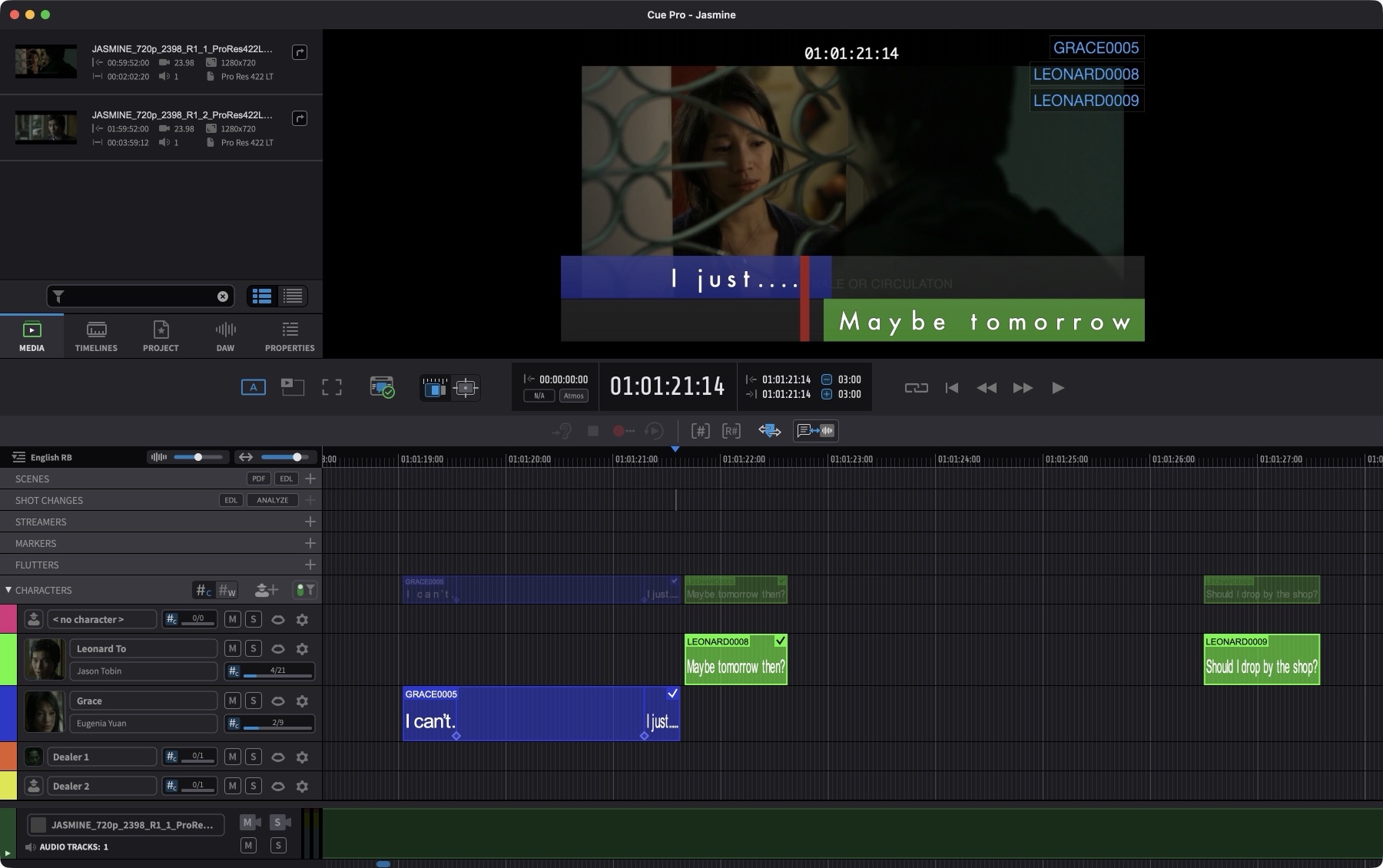 Main Window Overview - Media Mode