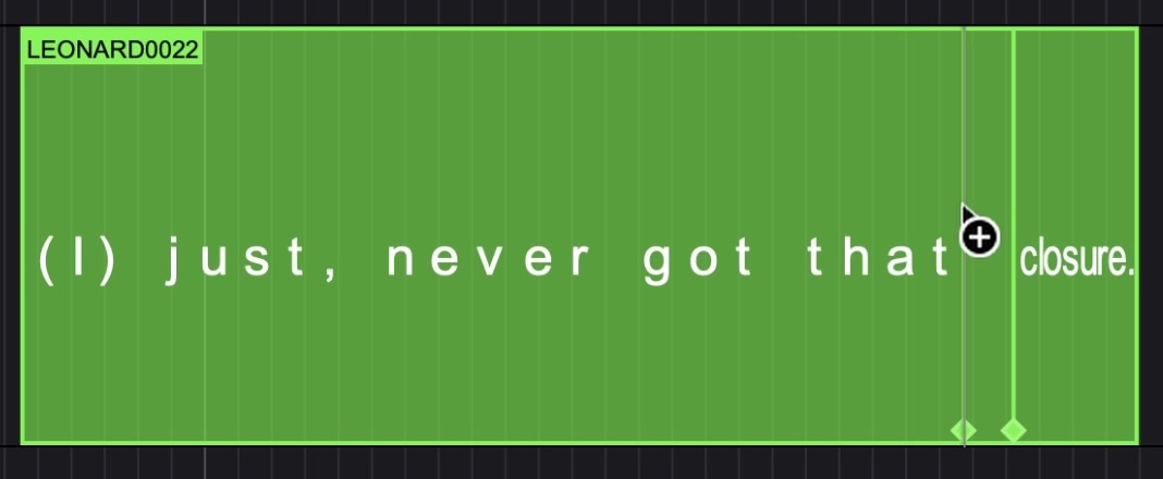 Adding an anchor - Shift+hover with preview anchor at word boundary