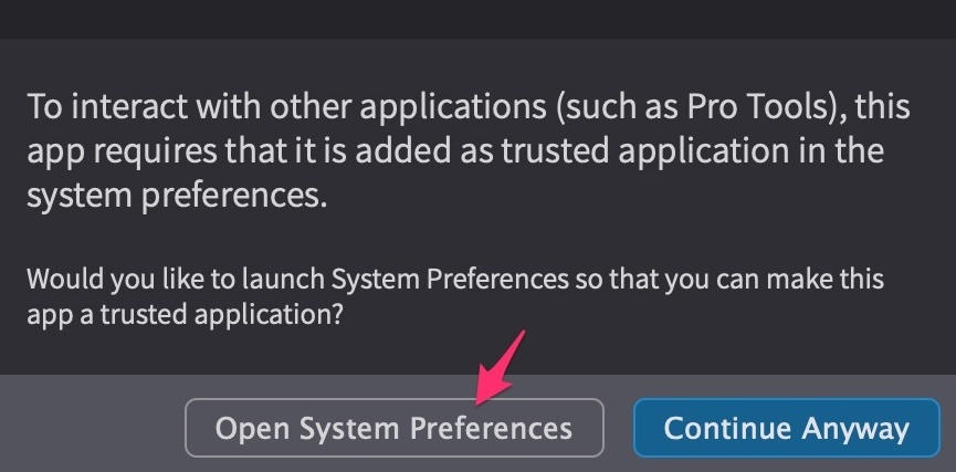 Security & Privacy → Accessibility