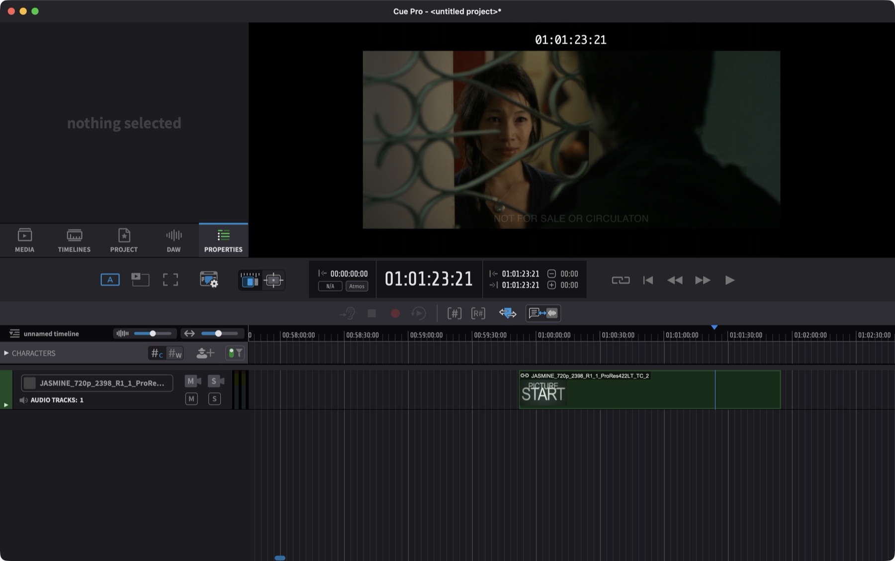 Single Frame Playback Mode