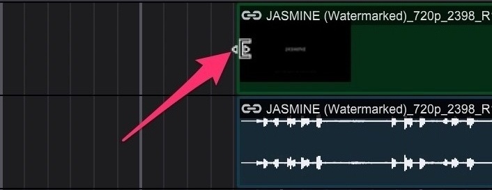 Region trim cursor