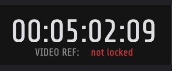 Video Reference not matched - BM
