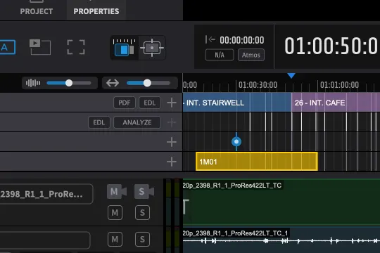 Scene & Shot Change Tracks