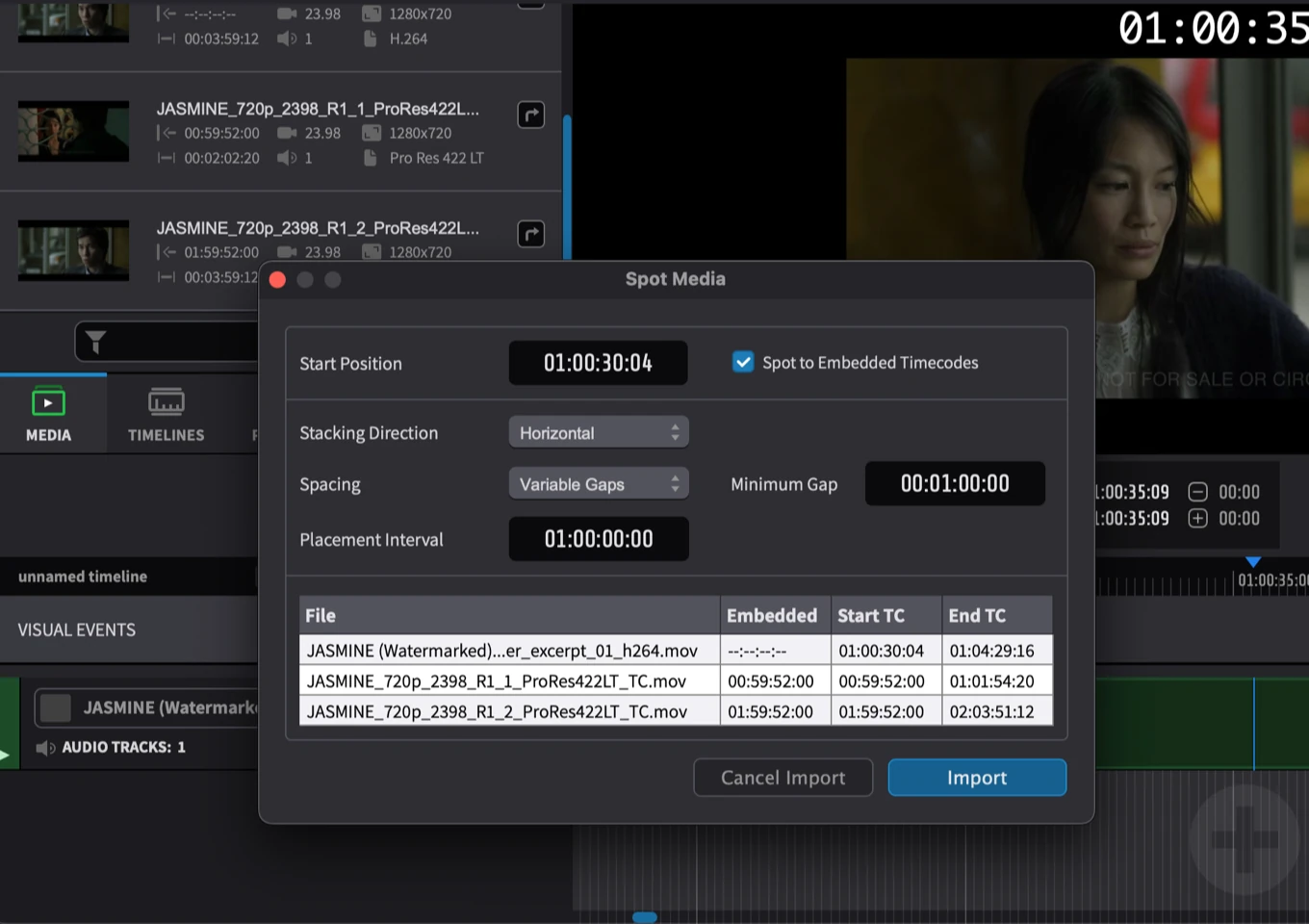Media Import